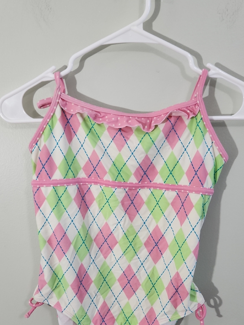 Circo Swimsuit with Pink Ruffles - Picture 2 of 6